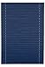 Produktbild ondeco Plissee auf Maß Fair Reflex für alle Fenster innen, ohne Bohren, Montage Klemmträger bis 27 mm, Sonnenschutz-Rollo lichtschutz Blickdicht Dunkelblau B: 101-110 cm, H: 151-200 cm