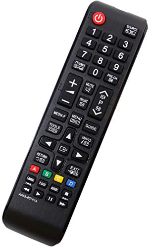 ALLIMITY AA59-00741A Mando a Distancia Reemplazar por Samsung 4K HD LED LCD Plasma TV TM1240A HS03 UE32F4000 UE32H5000 UE40J5100 UE42F5000 UE40J5170 UE40J5150 UE32F5000AK UE40MU6172U UE55H6670SZ