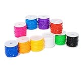 Craft County 10 Pack of Plastic Lacing Cord