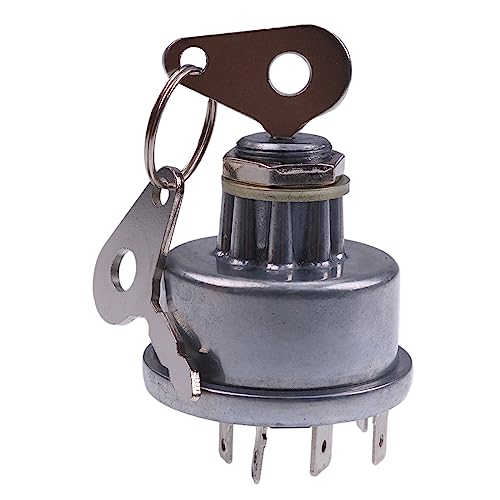 Ieqfue Ignition Key Switch E7Nn11N501Ab Compatible With Ford 2000 3000 4000 5000 2600 3600 4600 6600 6700 7600 Tractor #TOP6