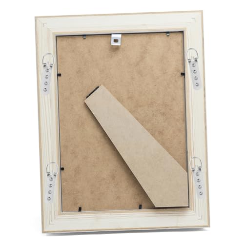 Image of jojofuny 8pcs Secure Mounting Picture Frame Holders D-Ring Screws Heavy Picture Hanging Hardware for Wood Plastic Metal
