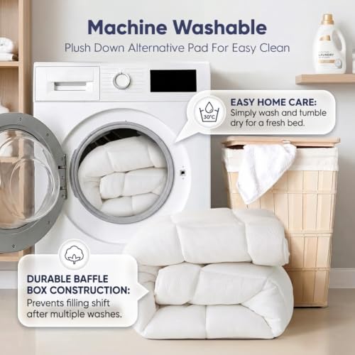 ELEMUSE Twin XL College Dorm Essentials 3 Inch Memory Foam Mattress Topper $54.99 AC - image 8
