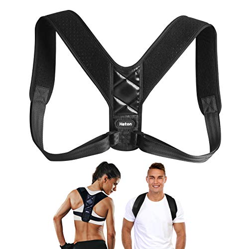 Posture Corrector For Men And Women, Upper Back Brace for Posture Correction, Adjustable Back Straightener under Clothes Posture, Support Trainer for Neck, Back and Shoulder Clavicle Pain Relief