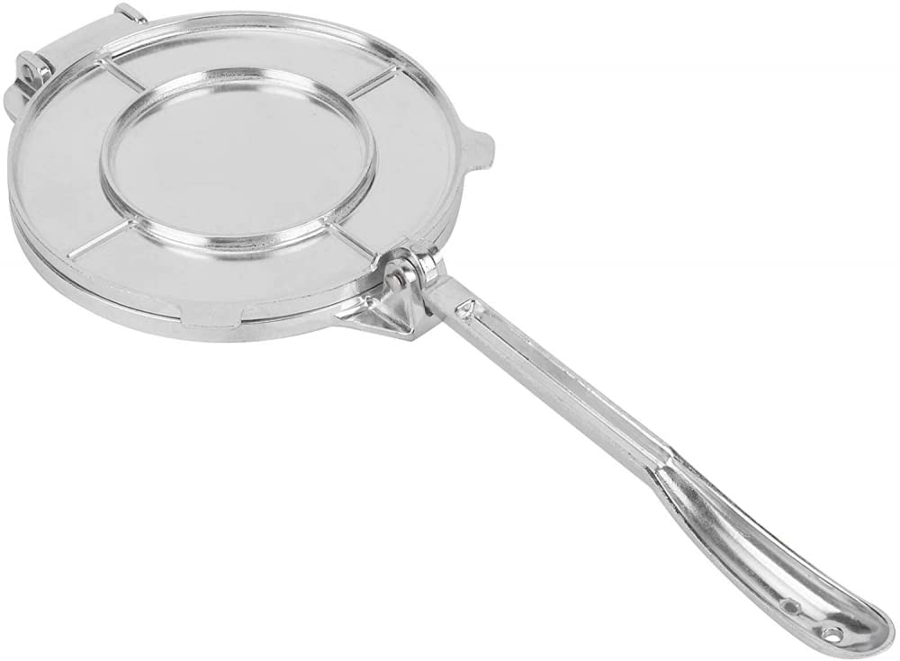 Tortilla Maker, pressa pieghevole in lega di alluminio per la cucina domestica, facile da usare e riporre, ideale per fare tortillas e focacce fatte in casa
