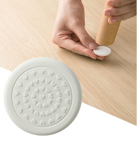 Image of MaruHub 4Pcs Non Slip Furniture Pads for Hardwood Floors - Furniture Leg Protectors for Chair, Table, Sofa - Self Adhesive Silicone Pads to Prevent Floor Scratches & Reduce Noise (5 CM) - Multicolor
