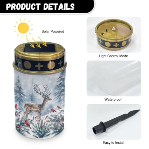 Image of Christmas LED Flameless Candle, 2 Pack