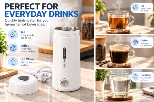 SHOPARIO Portable Mini Electric Kettle 400 ml - Image 4