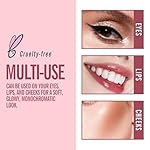 KIMUSE Multi Stick Trio Face Makeup, Cream Blush Stick for Cheeks & Lips, Contour Stick & Highlighter Makeup Sticks for All Skin - Image 4