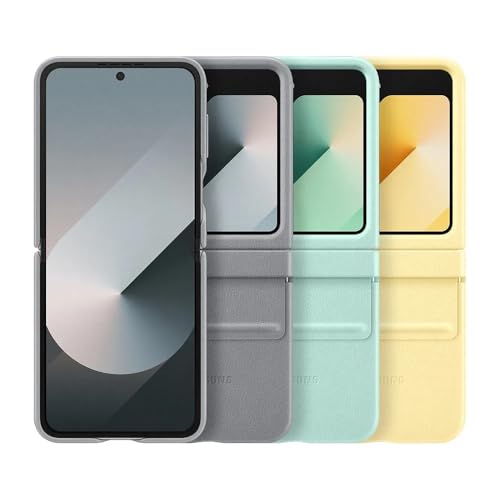 SAMSUNG Z Flip6 Cover Elegante, COVER per Samsung Galaxy ,Giallo - 7