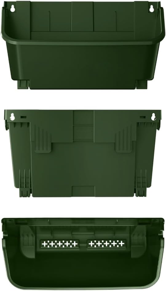 4pcs Vertical Wall Planter for Home and Garden Beautiful Decorative Pots for Green Spaces