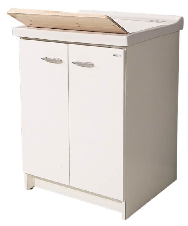 Montegrappa Mobile Lavatoio 60x60x85cm 2 Ante ASSE in Legno