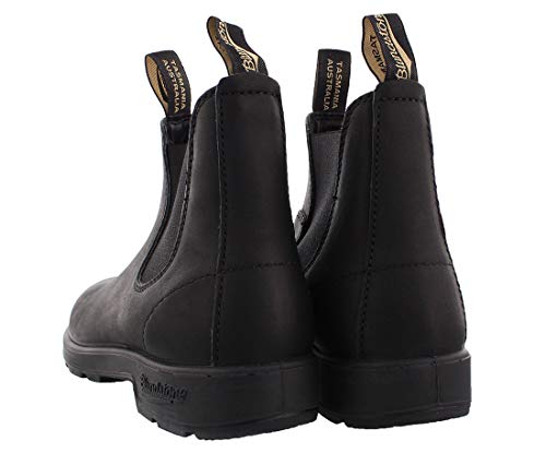 Blundstone PU/TPU Elastic Sided Unisex Shoes Size 4, Color: Voltan Black2