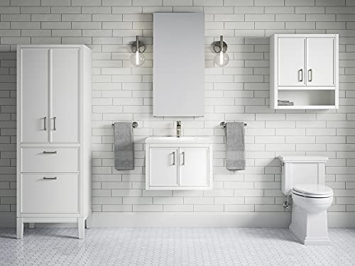Kohler 33577-Asb-0 Winnow Valvet 24-In Bathroom Vanity Set, 24 Inch, White #TOP2