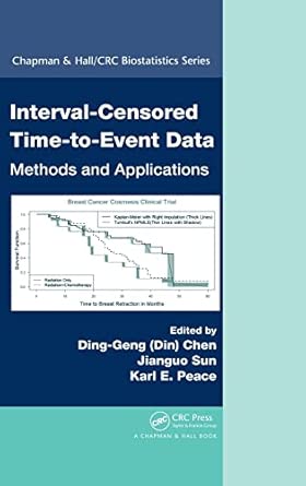 Interval-Censored Time-to-Event Data: Methods and Applications: 52 Interval-Censored Time-to-Event Data: Methods and Applications: 52 book cover