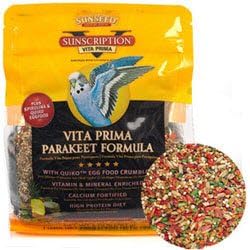 Sun Seed Vita Prima Parakeet Formula Bird Seed Food 1.75-lb bag