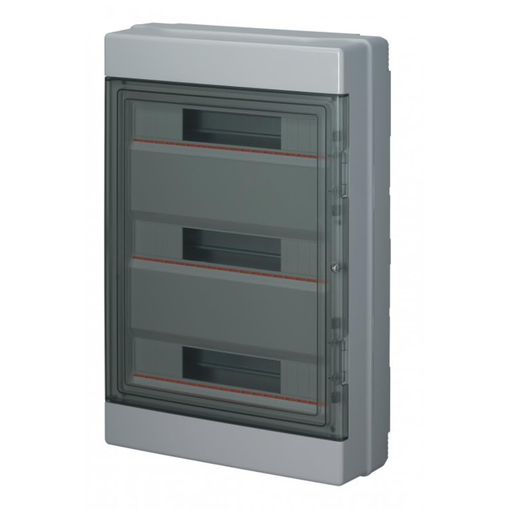 8 Module Switchboard EFI EC62008 Wall Switchboard - 8 Modules, Grey ...