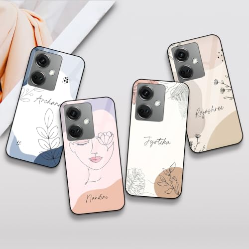 Image of COLORflow Back Cover Compatible with OnePlus Nord CE 3 5G | Aesthetic Name Color Customized | Shockproof TPU Bumper with Camera Protection Back Cover Compatible with OnePlus Nord CE 3 5G