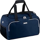 Meshbag auf der linken Seite JAKO Sporttasche Classico, Senior 55 x 35 x 32 cm (LxBxH), marine