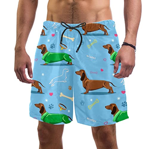 Short de plage teckel JDEZ maillots de bain pour hommes
