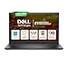 Dell 15, Intel Core i3 13th Gen - 1305U, 16 GB:DDR4 RAM, 512GB, FHD 15.6"/39.6 cm Narrow Border Display, Windows 11, Office H&S 2024, Carbon Black, Intel UHD Graphics, 1.66 Kg Thin & Light Laptop