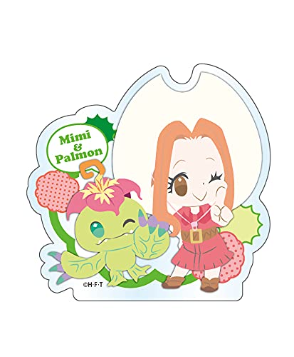 ベルファイン デジモンアドベンチャー アクリルバッジ ミミ&パルモン