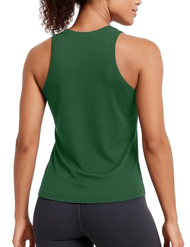 MathCat Women's Workout Tank Tops Racerback Lightweight Yoga Tennis Shirts Loose Fit Athletic Running Tank Top