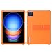 Produktbild DETUEUA Silikon Hülle für Xiaomi Pad 6S Pro 12.4, Soft Tablet Case Hülle Weiche Stoßfeste Schutzhülle Cover mit Ständer - Orange Farbe