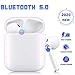 Produktbild Bluetooth Headset Drahtloser Kopfhörer In-Ear-Kopfhörer Stereo-Rauschunterdrückung IPX5 Wasserdichter Eingebautes Mikrofon und tragbare Ladetasche Schnellverbindung und Pairing Kompatibles iOS Android