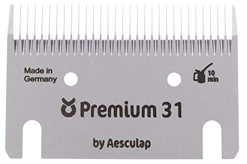 Clipster Akkuschermaschine FarmClipper Akku2, Tierschermaschine, inkl. 2 Akkus, blau, 28,5x8x8cm, Pferdeschur, Veterinäre, Akkulaufzeit 120min