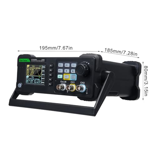 Image of YERTAI ET3320C Signal Function Generator, 20MHz DDS Arbitrary Waveform Frequency Counter Machine with USB Communication,Dual Channels
