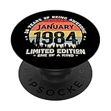 Photo Gallery vintage gennaio 1984 donna uomo regalo 38 anni compleanno popsockets popgrip intercambiabile Photo Gallery vintage gennaio 1984 donna uomo regalo 38 anni compleanno popsockets popgrip intercambiabile
