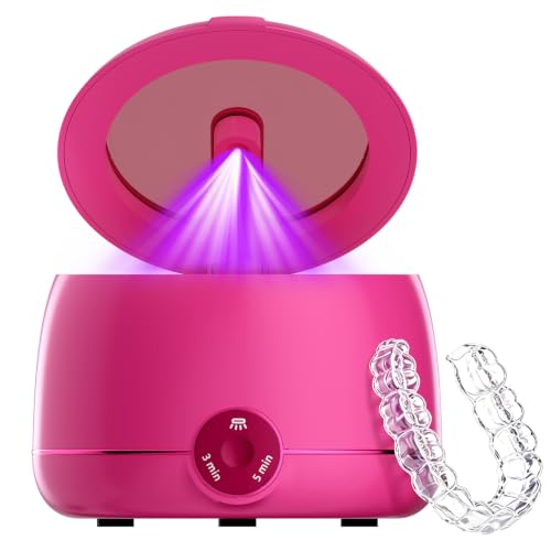 Ultrasonic Dental Retainer Cleaner Machine, Rose