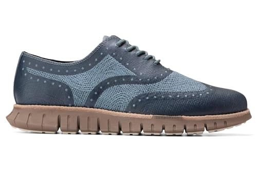 Image of Cole Haan Mens Zerogrand Remastered Remaster Embrostitch Wingtip