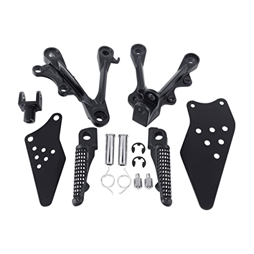 Motorcycles Foot Pegs Footpegs Front Footrest for Kawasaki Ninja ZX6R 2009-2024 ZX636 2013-2024
