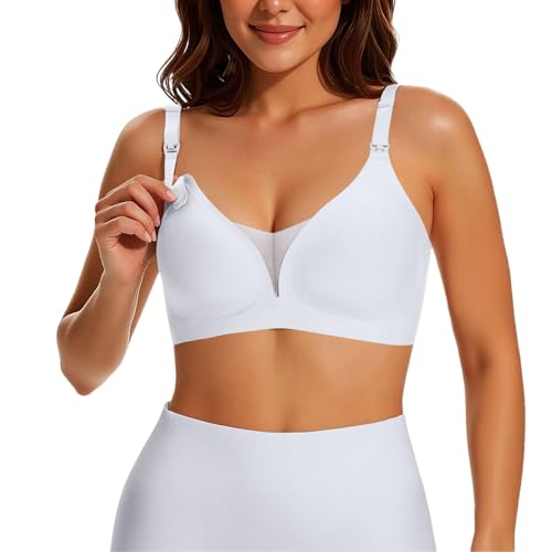 Soporte de garganta para lactancia materna para mujer sin costuras y cómodo con un diseño de fácil acceso para la lactancia materna y un mantenimiento óptimo durante y después del embarazo para un uso