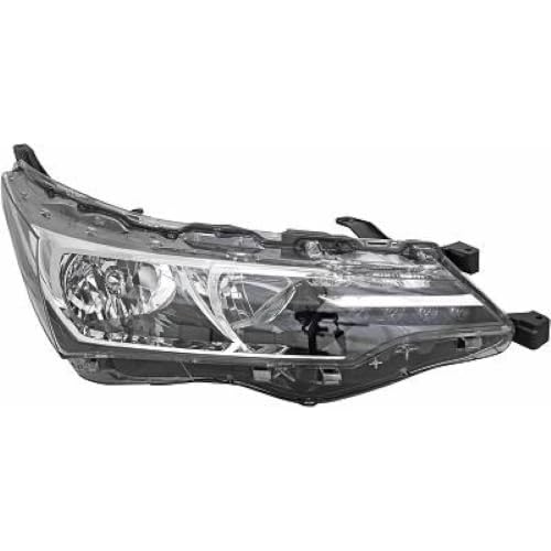 Faro delantero derecho H11 HB3 halógeno óptico para coche Toyota Corolla Stufenheck 16-19