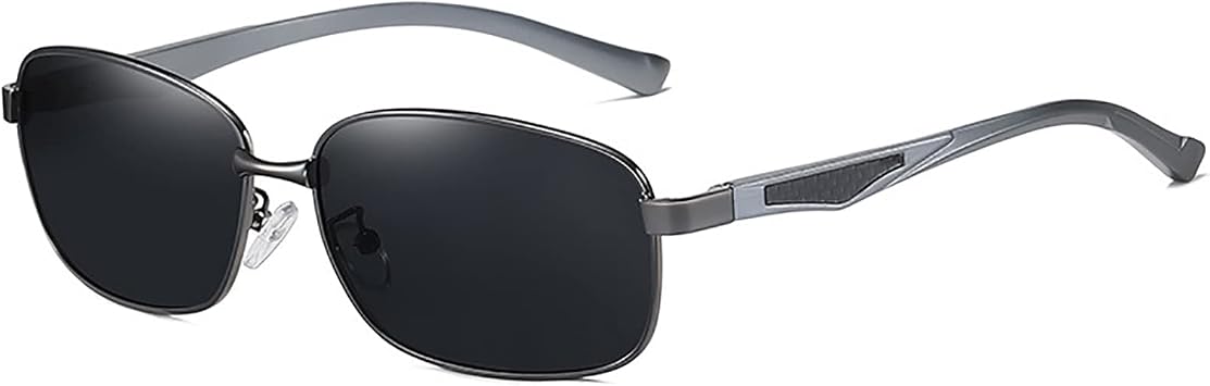 Sunglasses Men Polarized Uv400 Protection Aluminum Magnesium Frame Sunglasses E Color C