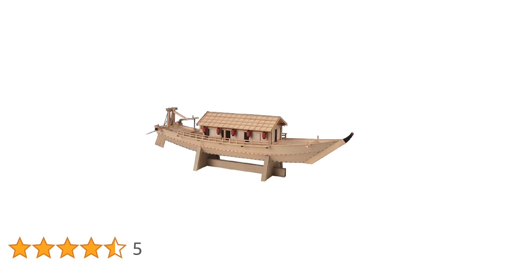 ウッディジョー 1/24 和船 屋形船 やかたぶね 木製模型 組立キット d2ldlup Amazon | ウッディジョー 1/24 和船 屋形船 やかたぶね 木製模型