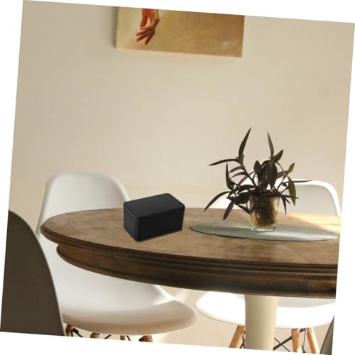 Boîte à thé métal noire pour ranger vos bijoux et petits objets - 7