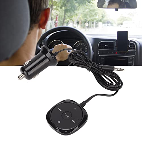 Receptor de áudio Bluetooth 5.0 para Carro, Adaptador de Transceptor Bluetooth Portátil, Kit Veicula