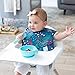 Bumkins Bibs for Girl or Boy, SuperBib Baby and Toddler for 6-24 Months, Essential Must Have for Eating, Feeding, Baby Led Weaning Supplies, Mess Saving Catch Food, Waterproof Fabric 3-pk Jungle