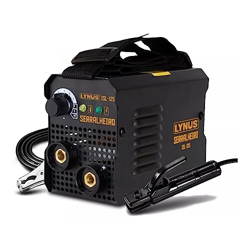 Inversor Solda MMA Monofásico ISL125 Serralheiro Lynus 220V
