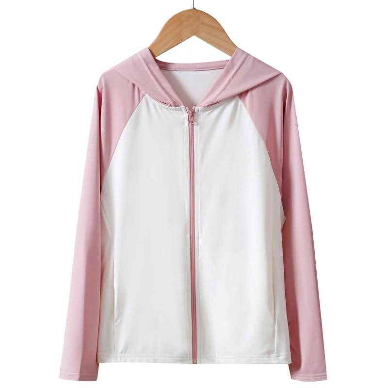 Image of Toddler Sun UV Protection Cartoon Hoodie Kids Sunscreen Lightweight Jacket Outwear For Summer