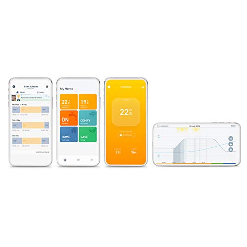 tado° Starter Kit - Wireless Smart Thermostat V3+ Incl. Programmer with Hot Water Control, Designed in Germany, Works with Alexa, Siri & Google Assistant (White) - Image 3
