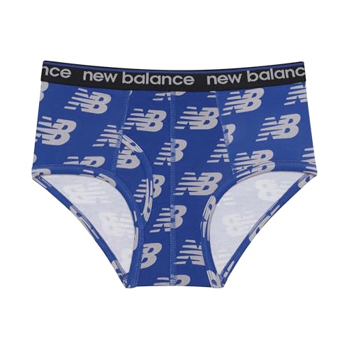 New Balance Boys' Non-Brushed Jersey Performance Wicking Cotton Brief Underwear (5 Pack)4