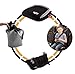 BubbleBum - Asiento Elevador de Coche Inflable para Niños, Grupo 2/3, Negro