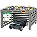 Produktbild STAHLMANN® Mähroboter Garage [84 × 78 × 47 cm] - Rasenroboter Garage [2 in 1 ] Garage Mährobter [Made IN Europe] Hochbeet - Pflanzkasten