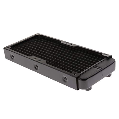 B Baosity ラジエーター 水冷 240mm 10パイプ コンピュータ ウォータークーラー