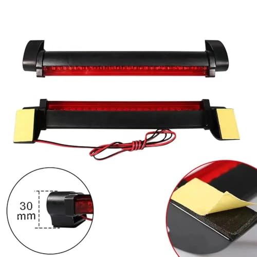 Feu stop arrière rouge universel 12V pour troisième position de sécurité - 6