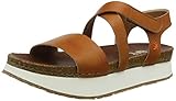 Material de la suela: Goma Art 0587 Mojave Vachetta Cuero/Mykonos, Sandalias con Punta Abierta para Mujer, Marrón (Cuero Cuero), 39 EU